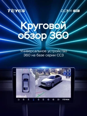Штатная магнитола Teyes CC3 2K 360 6/128 Skoda Fabia (2014-2021)